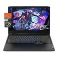 thumbnail image 1 of Lenovo Ideapad Gaming 3 Laptop 15.6 120Hz, AMD Ryzen 7 7735HS up to 4.75 Ghz, NVIDIA GeForce RTX 4050, 16GB DDR5 512GB SSD, Backlit KB, WiFi 6, USB-C, RJ-45, HDMI, Webcam, Windows 11 +Mousepad, 1 of 5