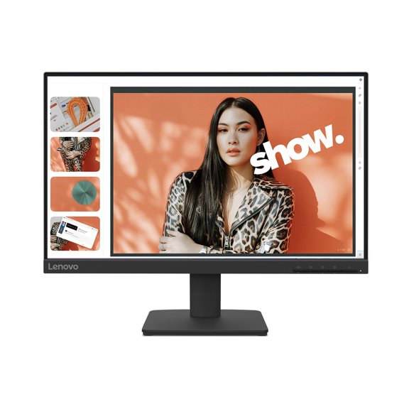 Lenovo L22-4e - Office Monitor - 21.5" FHD IPS Display - 100Hz Refresh Rate - 4 ms MPRT - 99% sRGB - Raven Black - Tilt Stand