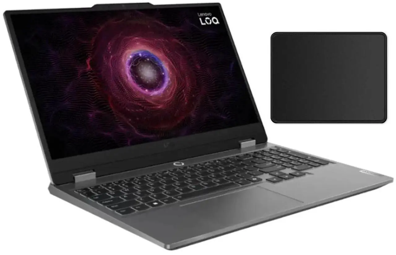 Lenovo LOQ 15.6" Full HD Gaming Laptop |AMD Ryzen 5 7235HS(Beat Intel Core i5-1155G7)|GeForce RTX 4050|Backlit| 12GB RAM DDR5 | 512GB SSD |Windows 11 Home |Bundle with Mouse Pad
