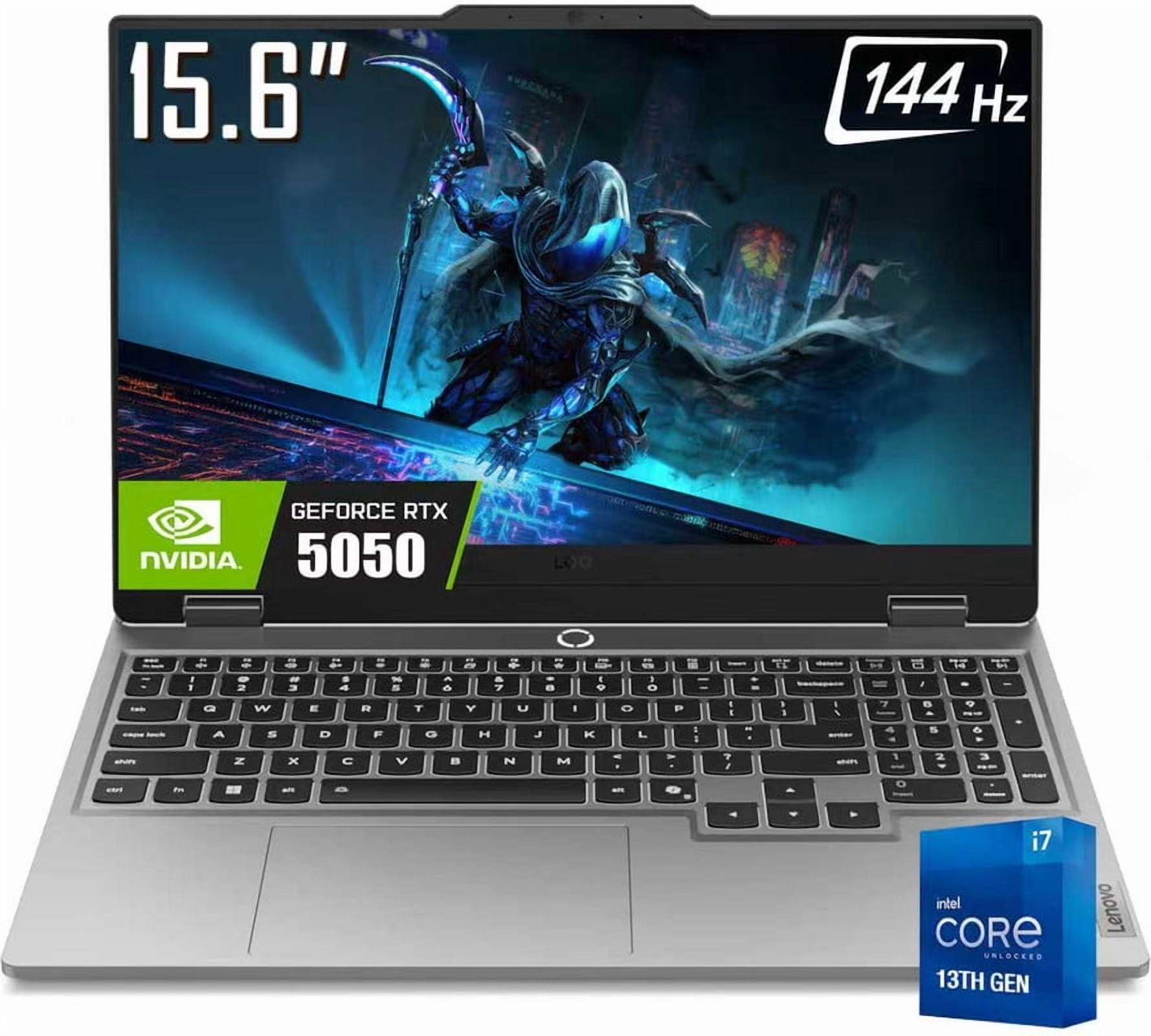 Lenovo LOQ 15 Gaming Laptop, 15.6" 1920 x 1080 FHD 144Hz IPS LCD Display, Intel Core i7-13650HX, NVIDIA RTX 5050, WIFI 6, Backlit KB, 5MP Webcam, Win11 Home(24GB DDR5 / 1TB SSD)