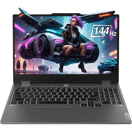 Lenovo LOQ 15 Gaming Laptop, AMD Ryzen 7 8845HS, 16 GB DDR5 RAM, 1 TB PCIe SSD, 15.6" FHD (1920x1080), Nvidia G-force RTX 4060, W11 Home