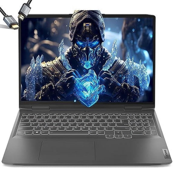 Lenovo LOQ 15 Gaming Laptop RTX4060 - AMD Ryzen7 7840HS - 15.6 FHD IPS Display 144Hz - G-SYNC - Backlit Keyboard - Wi-Fi 6 - USB Type-C - Windows 11 - FHD Webcam - 2023 (16GB DDR5 RAM |1TB PCIe SSD)