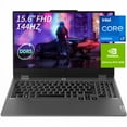 thumbnail image 1 of Lenovo LOQ 15IRX9, 15.6" FHD 144 Hz IPS, Intel Core i7-13650HX,16GB DDR5 RAM, 512GB SSD NVIDIA GeForce RTX 4060, Backlit, Windows 11 Home 64,Gaming Laptop (83DV00FXUS), 1 of 6