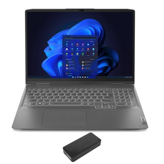 Lenovo LOQ 16IRH8 Gaming Laptop (Intel i7-13620H 10-Core, 16.0in 144 Hz Wide UXGA (1920x1200), GeForce RTX 4050, 32GB DDR5 5200MHz RAM, 2TB PCIe SSD, Win 11 Pro) with DV4K Dock