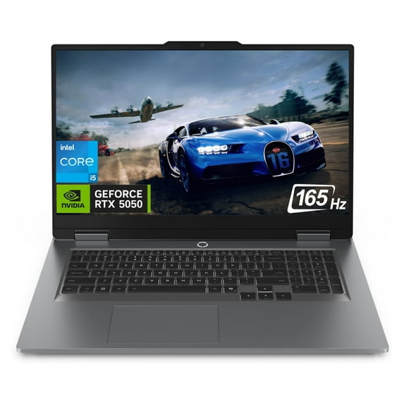 Lenovo LOQ 17.3" FHD 165Hz RTX 5050 Gaming Laptop, Intel Core i5-13450HX, 16GB RAM, 2TB SSD, Grey