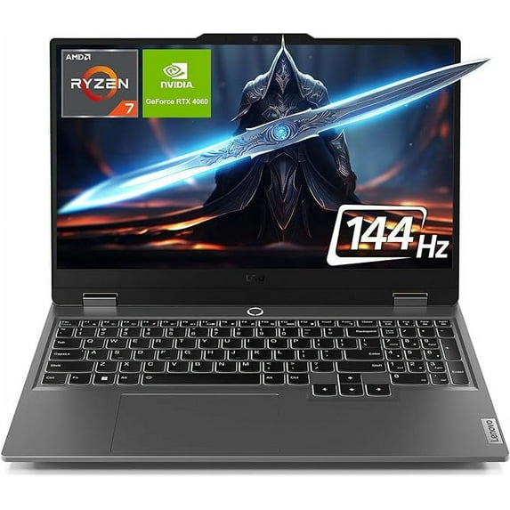 Lenovo LOQ, AMD Ryzen 7 8845HS, 32 GB DDR5 Ram, 1 TB PCle SSD, 15.6" FHD (1920 x 1080), Nvidia Geforce RTX 4060, Windows 11 Home