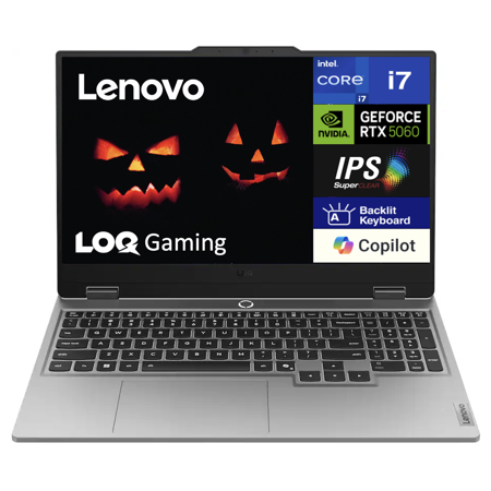 Lenovo LOQ Gaming Laptop 15.6in 144Hz IPS FHD Display (Intel i7-13650HX, GeForce RTX 5060 8GB, 64GB DDR5, 512GB M.2 PCIe SSD, Backlit KB, WiFi 6, Webcam, RJ-45, HDMI, , Bluetooth 5.2, Win 11 Home)