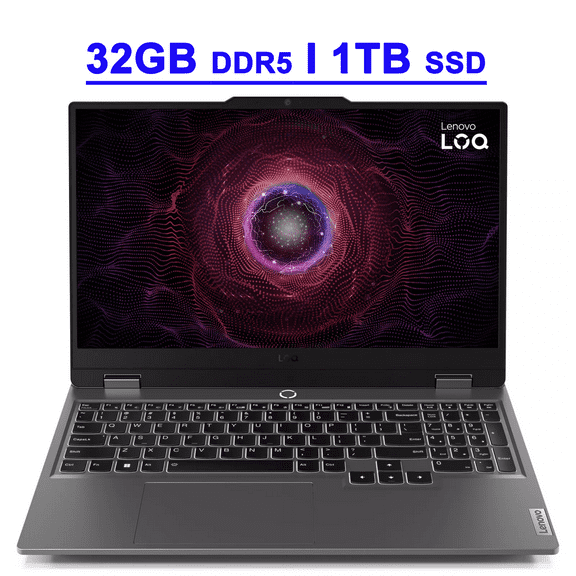 Lenovo LOQ Premium Gaming Laptop 15.6" FHD IPS 144Hz AMD Zen4 Octa-core Ryzen 7 8845HS Processor 32GB DDR5 1TB SSD GeForce RTX 4060 8GB Graphic Backlit Nahimic Rapid Charge Pro Win11 Grey