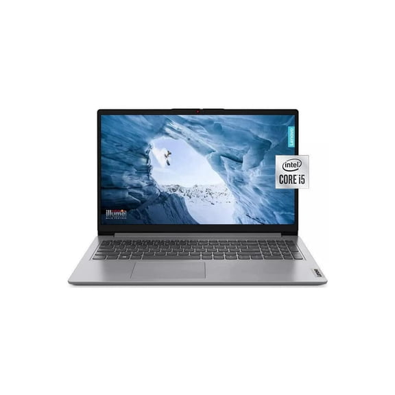 Lenovo Laptop Ideapad 1i Intel Core i5-1235U 3.3 Ghz 16 GB DDR4 512 GB SSD Intel Iris Xe Graphics 15.6" FHD Display Windows 11 Pro
