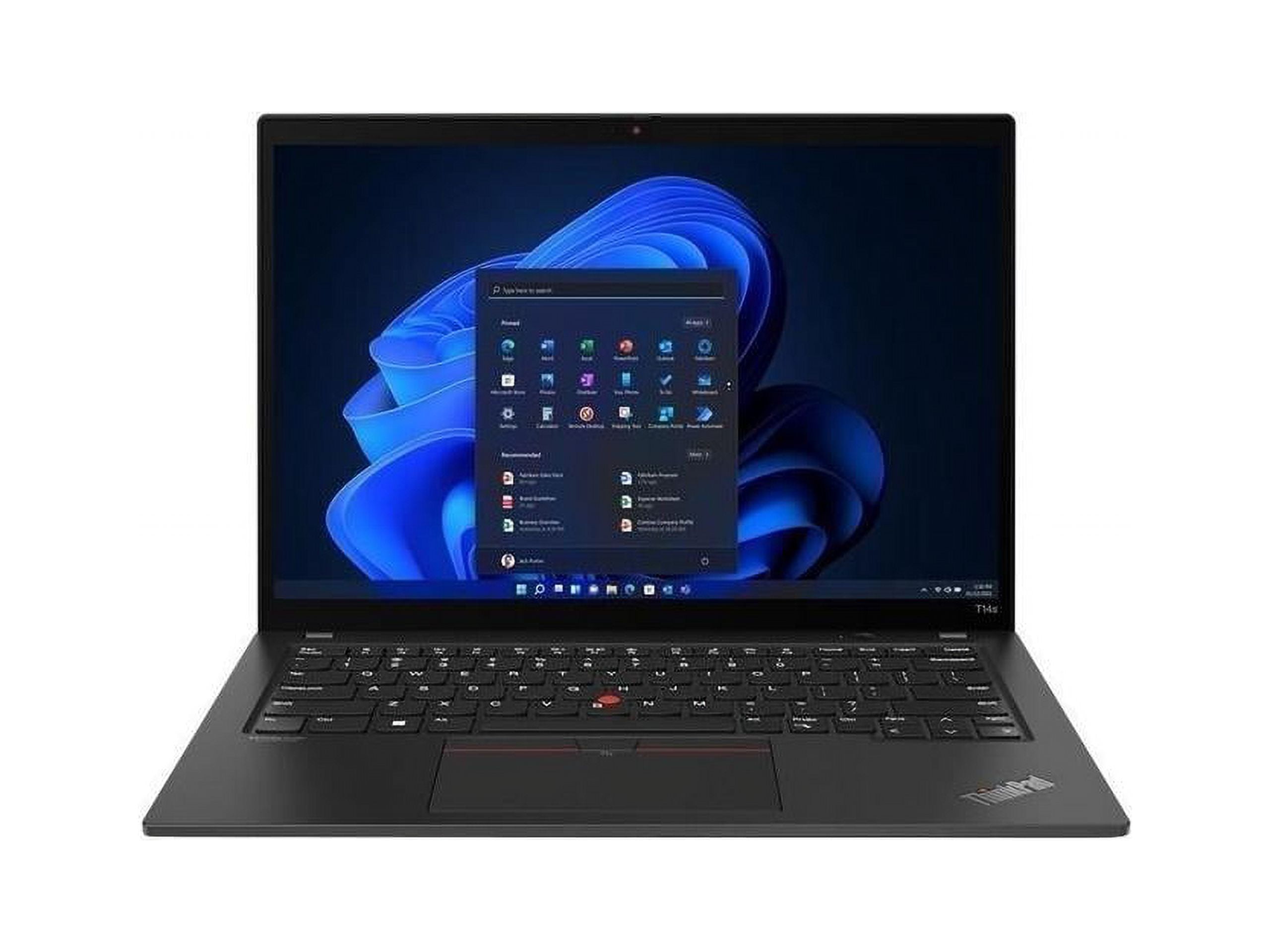 Lenovo Laptop ThinkPad T14s Gen 3 AMD Ryzen 7 PRO 6850U (2.70GHz) 16GB Memory 512 GB PCIe SSD AMD Radeon 680M 14.0" Touchscreen Windows 11 DG Windows 10 Pro 64 21CQ002JUS