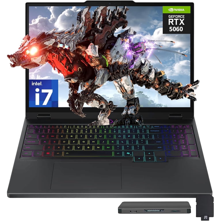 Lenovo Legion WQXGA 165Hz Gaming Laptop, Intel i7-14700HX, GeForce  RTX 5060 8GB GDDR7, 32GB DDR5, 1TB SSD, Backlit Keyboard, Camera,