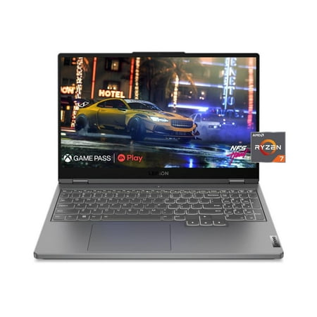 Lenovo Legion 5 15.6" WQHD 165Hz Gaming Laptop AMD Ryzen 7 7735H 16GB RAM 512GB SSD NVIDIA GeForce RTX 4060 8GB Storm Grey