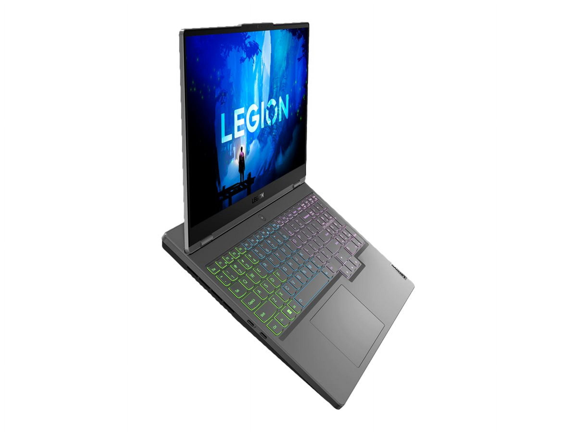 Lenovo Legion 5 15IAH7H 82RB - Intel Core i7 - 12700H / up to 4.7 GHz - Win 11 Home - GF RTX 3060 - 16 GB RAM - 1 TB SSD NVMe x 2 - 15.6" IPS 1920 x 1080 (Full HD) @ 165 Hz - Gigabit Ethernet - Wi-Fi 6E - black (bottom), storm gray (top) - kbd: US - with 1 Year Legion Ultimate Support