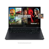 Lenovo Legion 5, 17.3", AMD Ryzen 5 5600H, NVIDIA GeForce GTX 1650, 8GB, 256GB NVMe TLC SSD, Windows 11 Home, Phantom Blue, 82K00045US