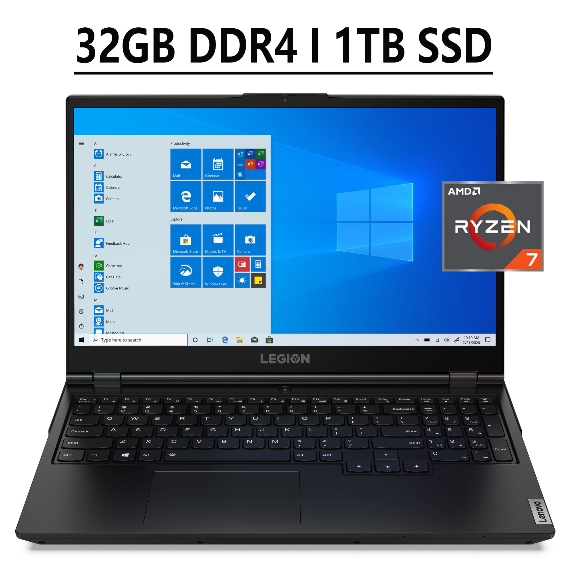 Lenovo Legion 17 Gaming Laptop FHD IPS 144Hz Anti-glare