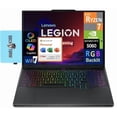 thumbnail image 1 of Lenovo Legion 5 AI Gaming Laptop 15.1in OLED WQXGA Display (AMD Ryzen 7 260, 16GB DDR5, 2TB PCIe SSD, NVIDIA GeForce RTX 5060, RGB KB, Win 11 Pro) w/Microsoft 365 Personal , DKZ USB Port Expander, 1 of 7