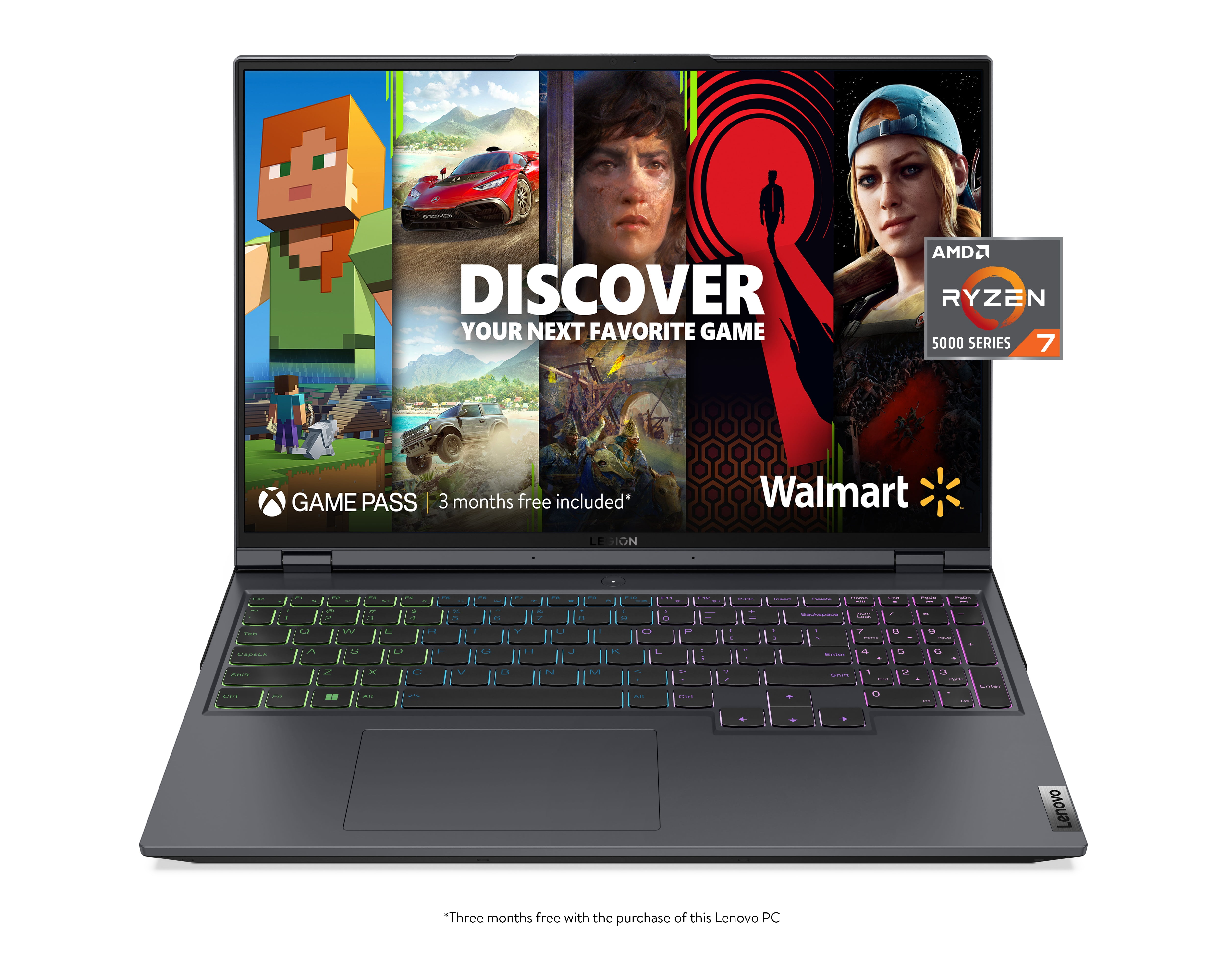 Lenovo Legion 5 Pro 16" Gaming Laptop, QHD 165Hz, AMD Ryzen 7, NVIDIA GeForce RTX 3070, 16GB RAM, 512GB SSD, Windows 11 Storm Grey, 82JQ00F9US - Walmart.com