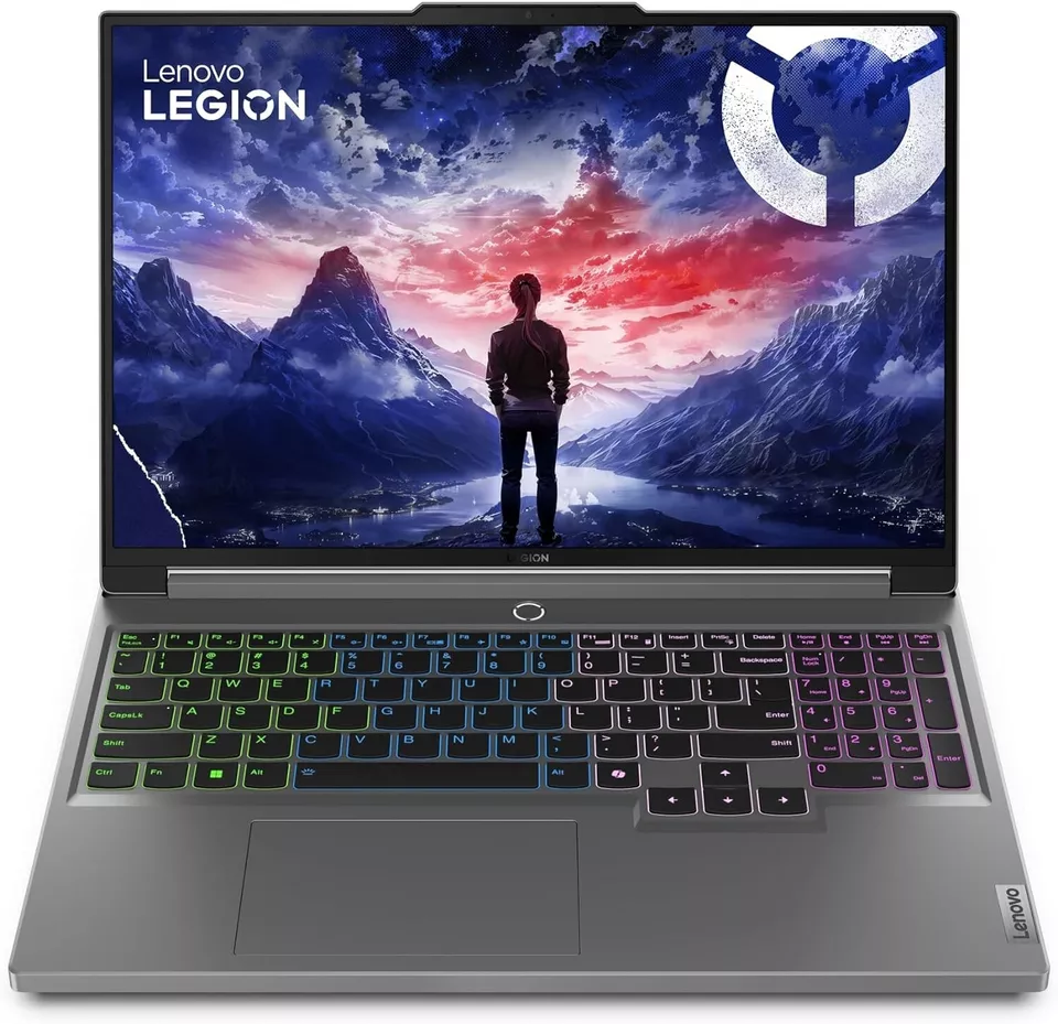 Lenovo Legion 5i, 16 Display, Intel Core i9, NVIDIA GeForce RTX 4070, 32GB RAM, 512GB SSD, 2560x1600 px, USB-A and USB-C Ports, 6 Hour Battery, Privacy Shutter Camera, Luna Grey