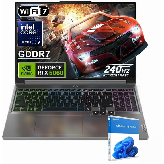 Lenovo Legion 5i 16" Gaming Laptop ,Intel Core Ultra 9 275HX , GeForce RTX 5060,WQXGA (2560x1600), Windows 11 Home,(32GB RAM | 1TB PCIe SSD)