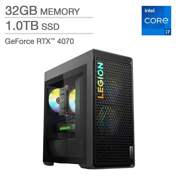 Lenovo Legion 5i Gaming Desktop - 14th Gen Intel Core i7-14700F -32Gb - 1.0 Tb SSS- GeForce RTX 4070 - Windows 11