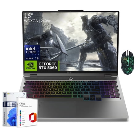 Lenovo Legion 5i Gaming Laptop, 240Hz 16" WQXGA (2560 x 1600) Laptops, GeForce RTX 5060, Intel Core Ultra 9 275HX, 64GB DDR5 RAM, 1TB SSD,Backlit KB, MS Office, Windows 11 Pro