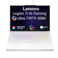 thumbnail image 1 of Lenovo Legion 7i AI Gaming Laptop 16.0in 165Hz OLED WQXGA Display (Intel Core Ultra 7 255HX, NVIDIA GeForce RTX 5060 8GB, 64GB DDR5, 1TB M.2 PCIe SSD, RGB KB, Thunderbolt 4, WiFi 7, Win 11 Home), 1 of 7