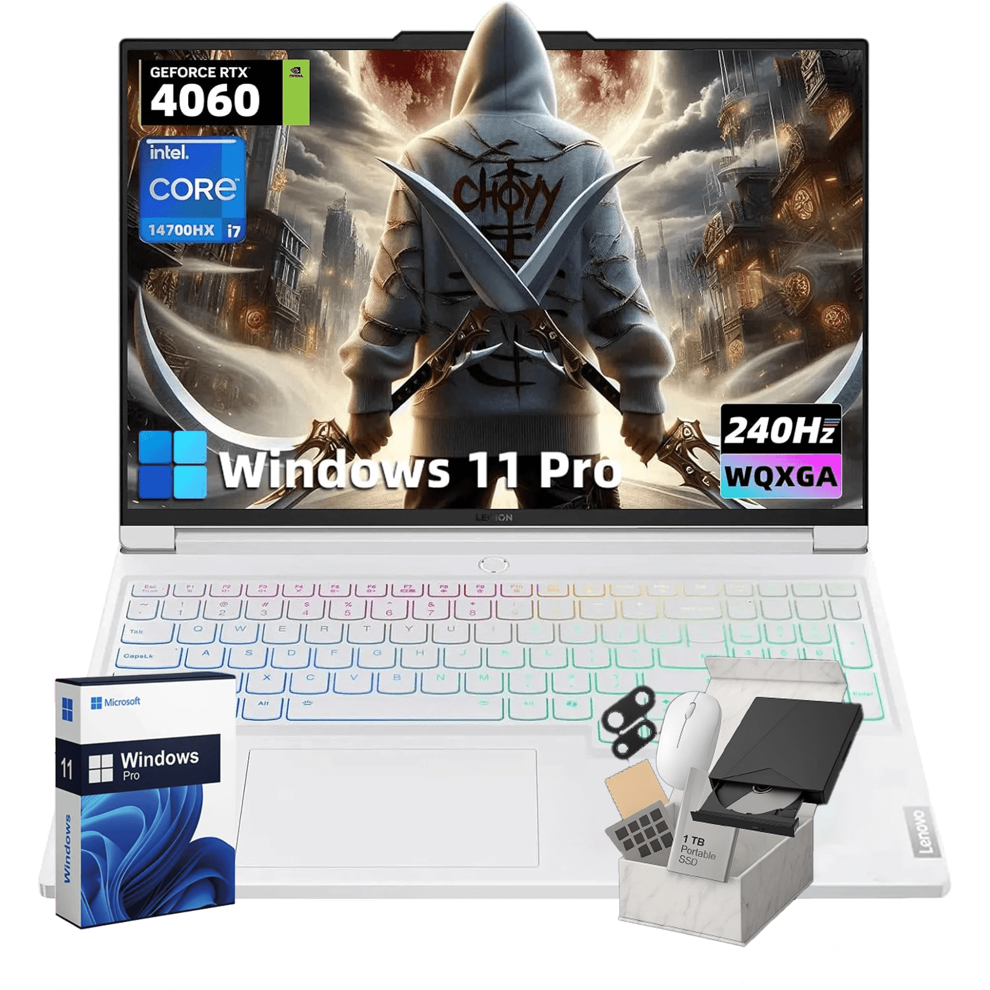 Lenovo Legion 7i Gaming Laptop RTX 4060, Intel i7-14700HX(Beats i9 ...