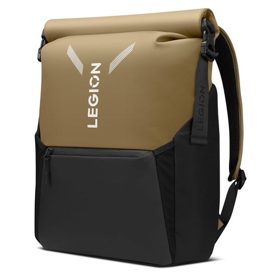 Lenovo Legion GB500 16" Gaming Backpack Black with Yellow - Fits up to all Legion 16" laptops - 25L Storage Capacity - Water Resistance - Ergonomic Shoulder Straps - Independent Laptop and Tablet P...