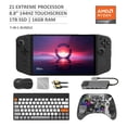 thumbnail image 1 of Lenovo Legion Go 1TB SSD Gaming Handheld 8.8-inch Touchscreen 144Hz 2K QHD AMD Ryzen Z1 Extreme Processor, Mytrix Zero-Kirin Wireless Pro Controller, Hub, Keyboard & Mouse Combo, 7 in 1 Bundle, 1 of 10