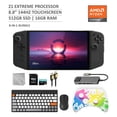 thumbnail image 1 of Lenovo Legion Go 512GB Gaming Handheld 8.8-inch Touchscreen 144Hz 2K QHD AMD Ryzen Z1 Extreme Processor, Mytrix Inkjet Wireless Pro Controller, Hub, 128GB MicroSD, Keyboard & Mouse, 8 in 1 Bundle, 1 of 10