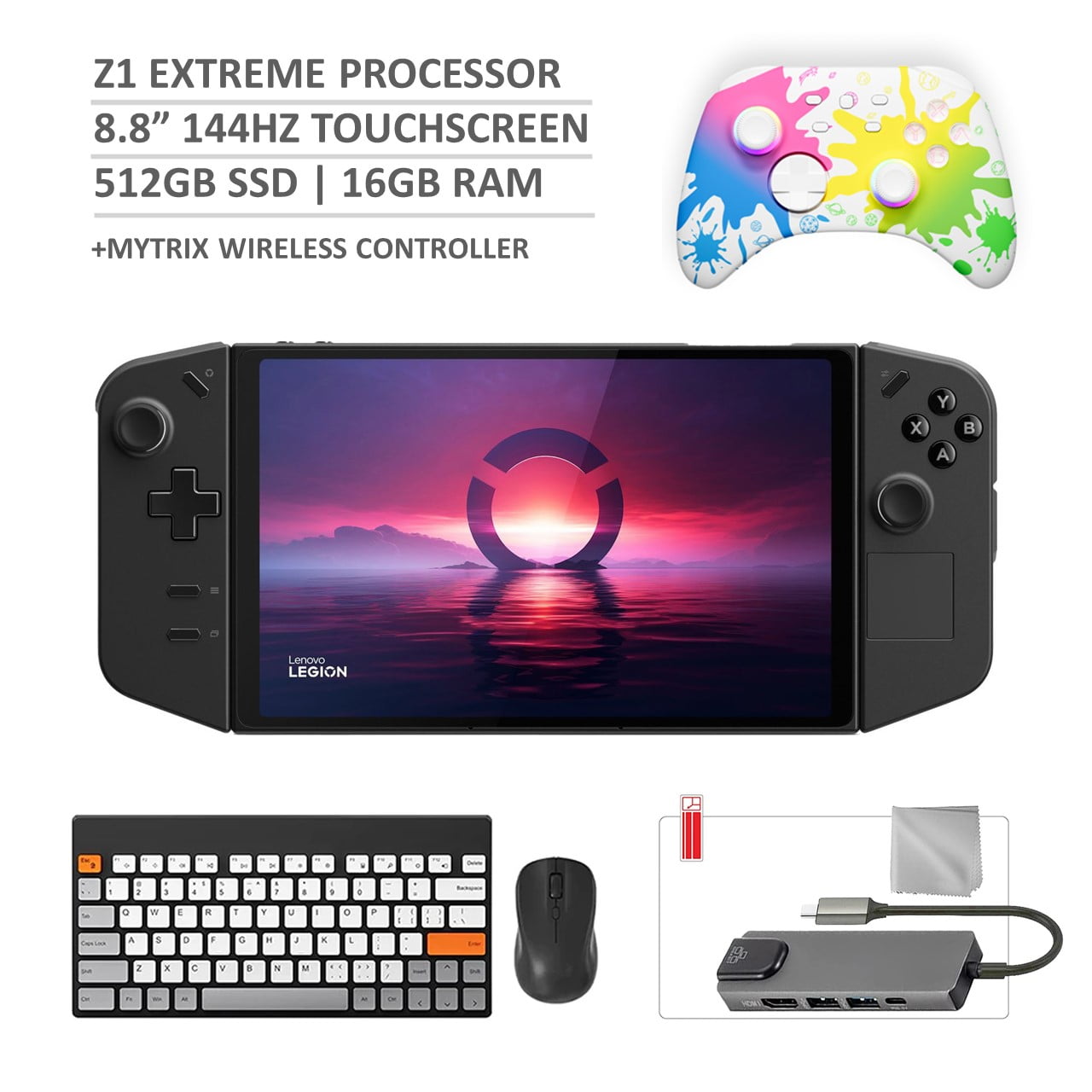 スマートフォン本体 LENOVO LEGION GO 512GB Z1 EXTREME Lenovo Legion Go Handheld 8.8