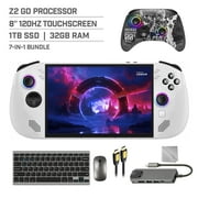 Lenovo Legion Go S 1TB SSD Gaming Handheld 8-inch Touchscreen 120Hz WUXGA AMD Ryzen Z2 Go CPU, Mytrix Zero-Kirin Wireless Pro Controller, Hub, Keyboard & Mouse Combo, 7 in 1 Bundle