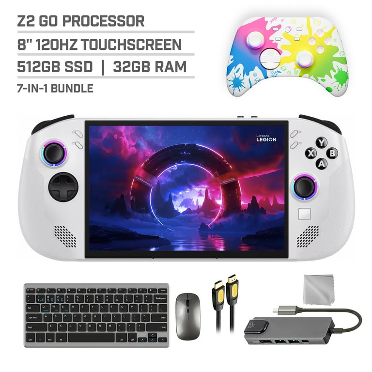 Lenovo Legion Go S 512GB Gaming Handheld 8-inch Touchscreen 120Hz