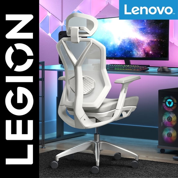 Lenovo Legion Mesh Gaming Chair Cloud Gray