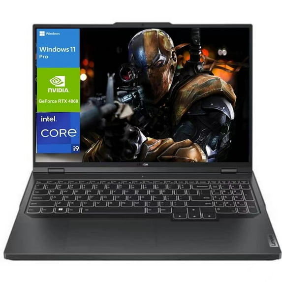 Lenovo Legion Pro 5i Gaming Laptop, 16" WQXGA 165Hz, 13th Gen Intel Core i9-13900HX ,64GB DDR5 RAM ,4TB SSD ,GeForce RTX4060 8GB Graphic, Backlit KB,1080p Camera, Windows 11 Pro