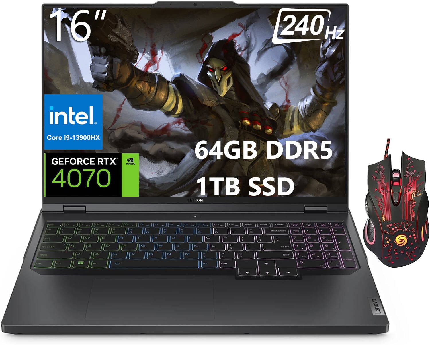 Lenovo Legion Pro 5i Gamer Laptop, 16