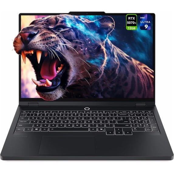 Lenovo Legion Pro 5i Gen 10 Gaming Laptop, Intel Ultra 9-275HX, 64 GB DDR5 RAM, 4 TB PCIe SSD, 16" WQXGA (2560x1600) Display, Nvidia G-Force RTX 5070Ti, 24-Zone RGB Backlit, W11 Home, Eclipse Black