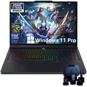 Lenovo Legion Pro 5i Gen 10 Gaming Laptop, Intel Ultra 9 275HX, RTX 5070 Ti GPU 12GB GDDR7, 32GB DDR5 RAM, 1TB SSD, 16 WQXGA 2560 x 1600, 24 Zone RGB Backlit, Wi-Fi 7, Win 11pro