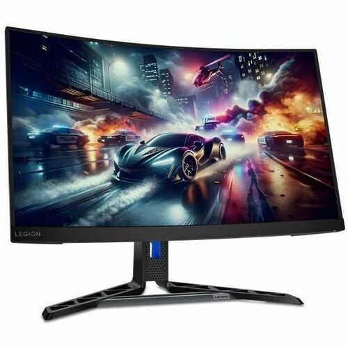 Lenovo Legion R27qc-30 27" Class WQHD Curved Screen Gaming LED Monitor - 16:9 - Raven Black - 27" Viewable - Vertical Alignment (VA) - WLED Backlight - 2560 x 1440 - 16.7 Million Colors - Adaptive ...