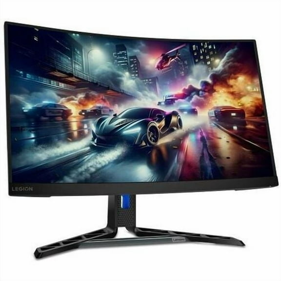 Lenovo Legion R27qc-30 27" 16:9 WQHD 180Hz Curved VA WLED Gaming Monitor, Raven Black
