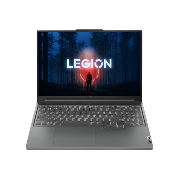 Lenovo Legion Slim 5 16APH8 82Y9 - 180-degree hinge design - AMD Ryzen 7 - 7840HS / up to 5.1 GHz - Win 11 Home - GeForce RTX 4060 - 16 GB RAM - 512 GB SSD NVMe - 16" IPS 2560 x 1600 (WQXGA) @ 165 Hz - Gigabit Ethernet - Wi-Fi 6E, Bluetooth - storm gray (top), onyx gray (bottom) - kbd: English