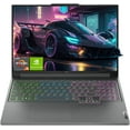 thumbnail image 1 of Lenovo Legion Slim 5 Gaming Laptop, 16" WUXGA Display , Ryzen 5 7640HS, 64 GB DDR5 RAM, 1 TB PCIe SSD, NVIDIA GeForce RTX 4060, Storm Grey, Backlit keyboard, Windows 11 Home, 1 of 5