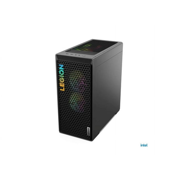 Lenovo Legion T5 26IRB8 90UT - Tower gaming - Core i7 i7-14700F / up to 5.4 GHz - RAM 32 GB - SSD 1 TB - NVMe - GeForce RTX 4070 Super - Gigabit Ethernet, 2.5 Gigabit Ethernet, IEEE 802.11ax (Wi-Fi 6E), Bluetooth 5.3 - Win 11 Home - monitor: none - keyboard: English - storm gray