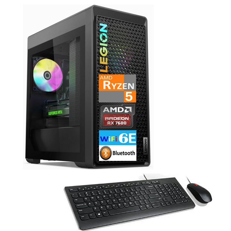 Lenovo Legion Tower Gen Gaming Desktop PC (AMD Ryzen 7600