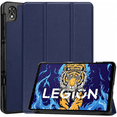thumbnail image 1 of For Lenovo Legion Y700 8.8 Inch Tri-Fold Smart Tablet Case, Slim Case Multi-View Stand Hard Shell Case Cover Auto Sleep/Wake Cover for Tablet(Color: Dark Blue), 1 of 4