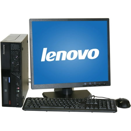 Lenovo M58 Desktop PC with Intel Core 2 Duo Processor, 4GB Memory, 19" Monitor, 160GB Hard Drive and Windows 10 Home