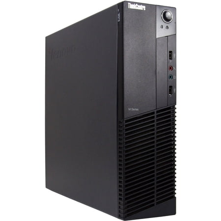 Lenovo M81 SFF Desktop PC with Intel Core i5-2400 Processor, 4GB Memory, 250GB Hard Drive and Windows 10 Pro (Monitor Not Included)