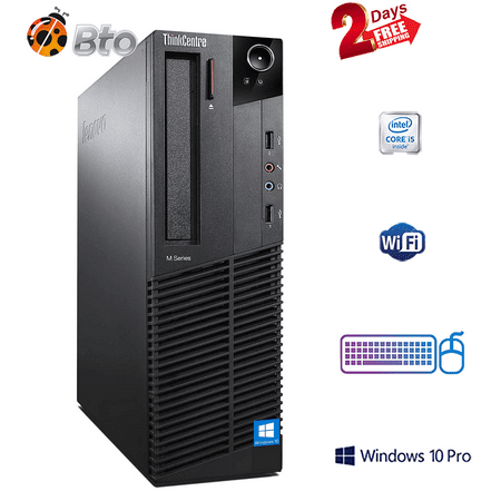 Lenovo M82 ThinkCentre SFF Desktop Computer Core i5-3rd, 4GB Ram, 1TB HDD, Keyboard & Mouse, WiFi, Bluetooth, Win10 Home