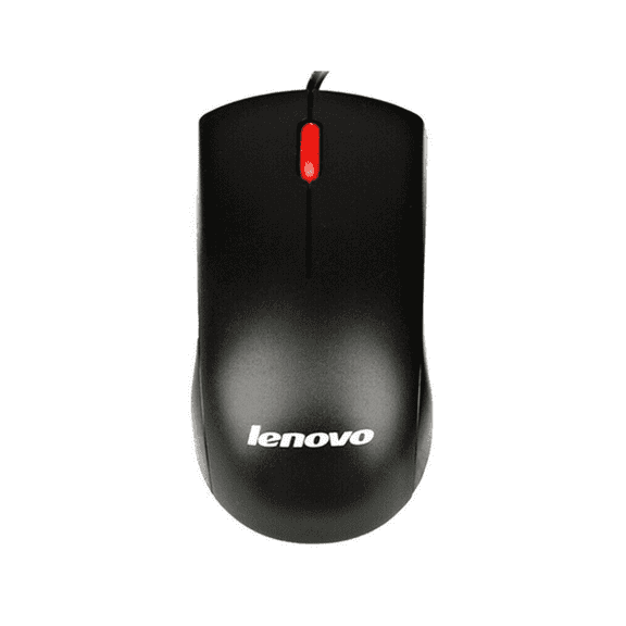 Lenovo MSU1175 USB Optical Mouse 00PH128 - Black