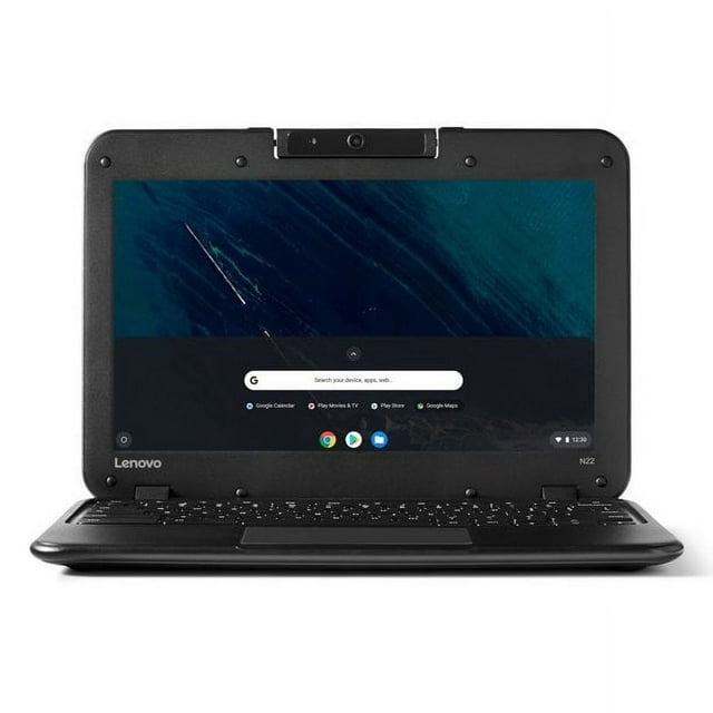 Lenovo N22 Chromebook 11.6" Laptop, Intel Celeron, 2GB RAM, 16GB SSD, Chrome OS, Black (USED)